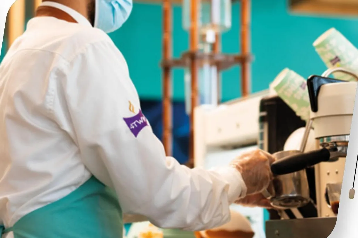 4Twins barista at work