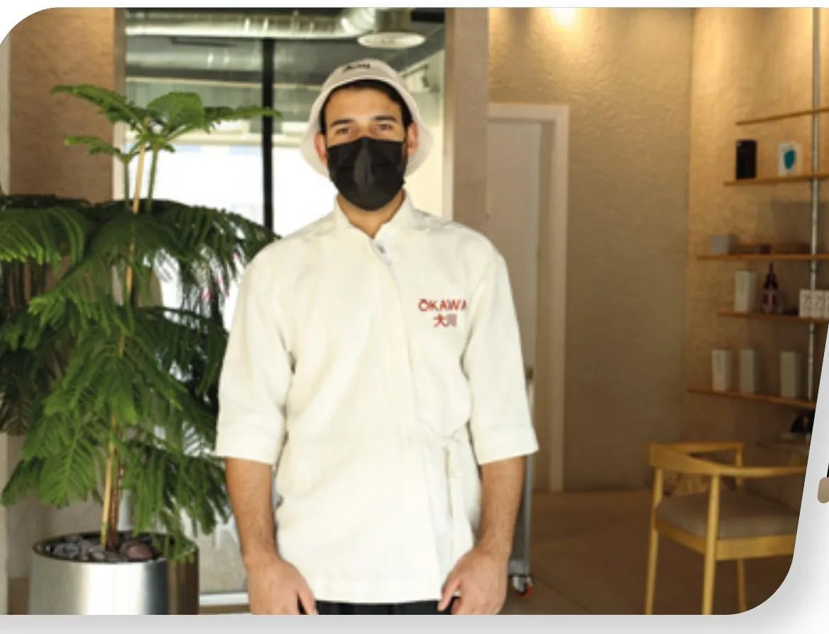 Okawa restaurant staff